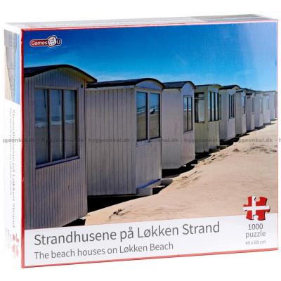 Severdigheter i Danmark: Strandhusene på Løkken Strand, 1000 brikker