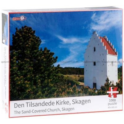 Severdigheter i Danmark: Den tilsandede kirke, Skagen, 1000 brikker