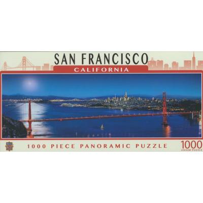 Californien: San Francisco - Panorama, 1000 brikker