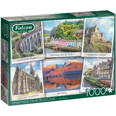 Postkort fra Skottland, 1000 brikker