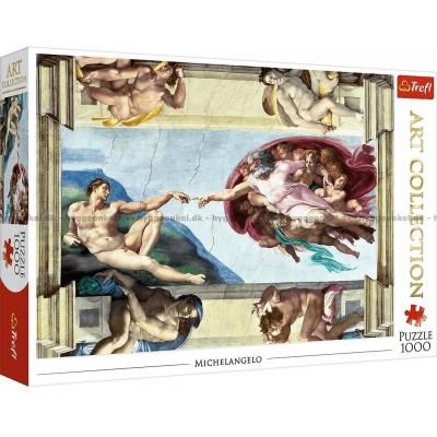 Michelangelo: Adams skapelse, 1000 brikker