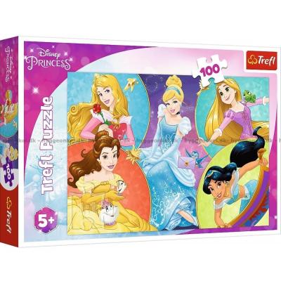 Disney-prinsesser: Collage, 100 brikker