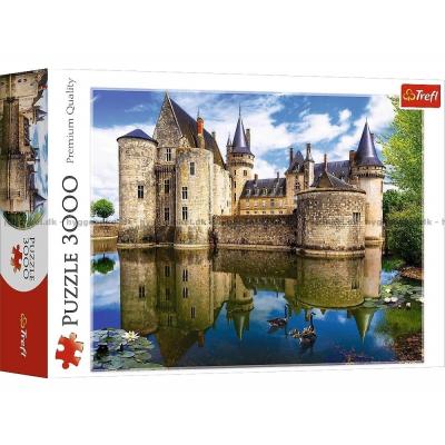 Frankrike: Chateau de Sully-sur-Loire, 3000 brikker