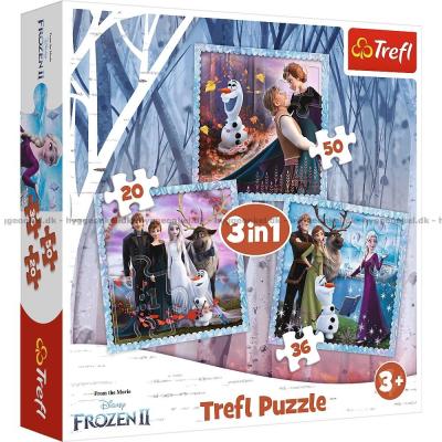 Disney: Frost 2, 3-i-1, 20 brikker