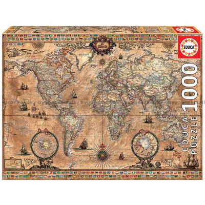 Antikt verdenskart, 1000 brikker