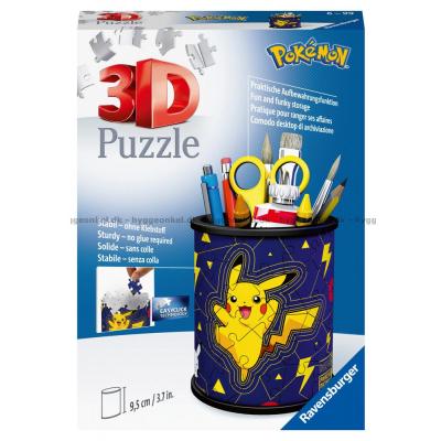 3D: Pokemon - Pikachu - Blyantholder, 54 brikker
