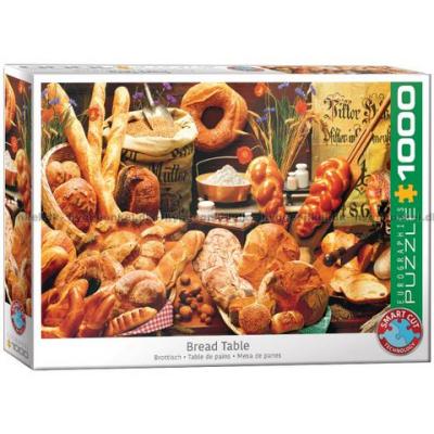 Bord med brød, 1000 brikker