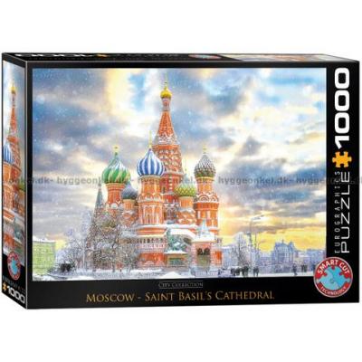Moskva: Vasilij-katedralen - Russland, 1000 brikker