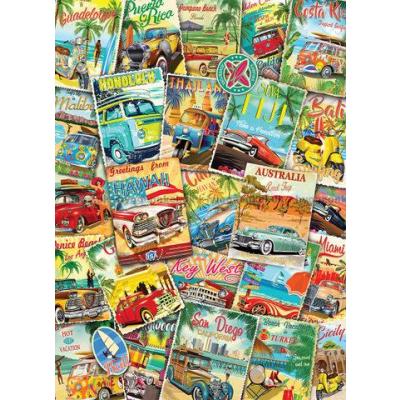 Bilde av Collage: Ferieminner, 1000 brikker