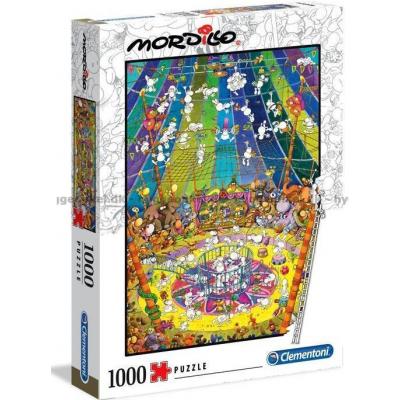 Mordillo: Sprøtt sirkus, 1000 brikker