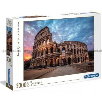 Colosseum i soloppgang, 3000 brikker