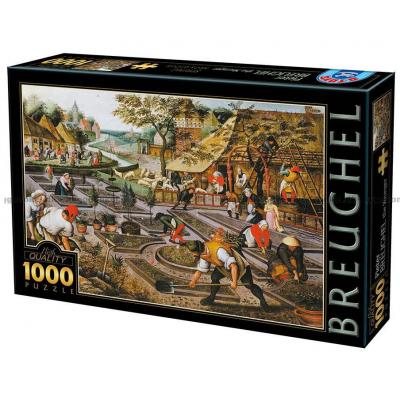 Brueghel: Vår, 1000 brikker