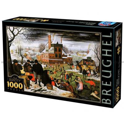 Brueghel: Vinter, 1000 brikker