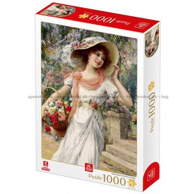 Vernon: Piken med blomstene, 1000 brikker