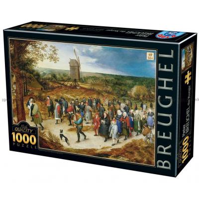Brueghel: Brudeferden, 1000 brikker