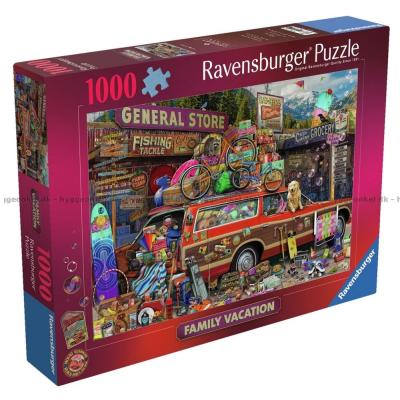 Stewart: Familieferie, 1000 brikker