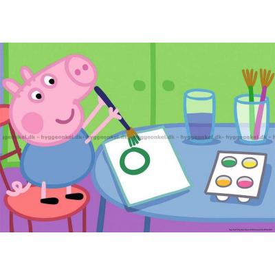 Bilde av Peppa Gris: Skolen, 2x24 brikker