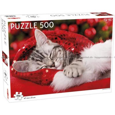 Kattunge i nisseluen, 500 brikker