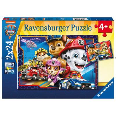 Paw Patrol: Alltid parat, 2x24 brikker