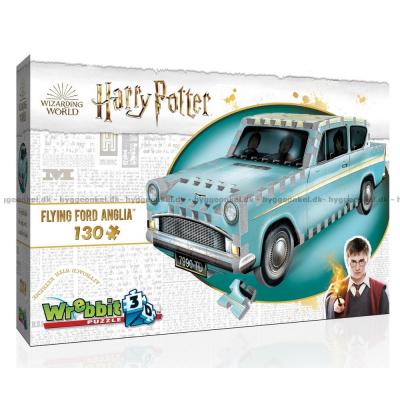 3D: Harry Potter - Flyvende Ford Anglia, 130 brikker