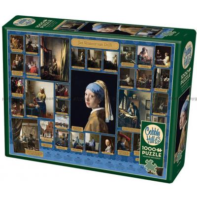Vermeer: Collage, 1000 brikker