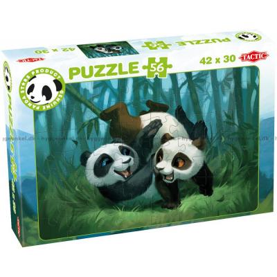 Panda: Tid for lek, 56 brikker