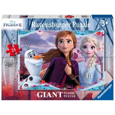 Disney: Frost - Gulvpuslespill, 24 brikker