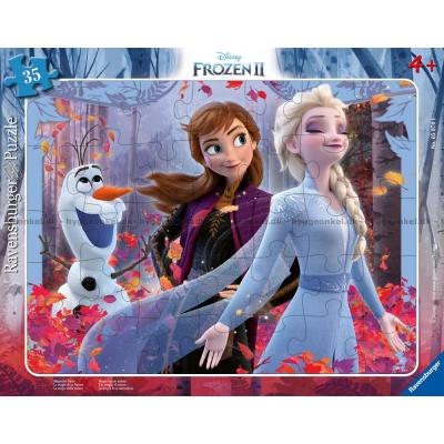 Disney: Frost 2 - Magisk natur - Rammepuslespill, 35 brikker