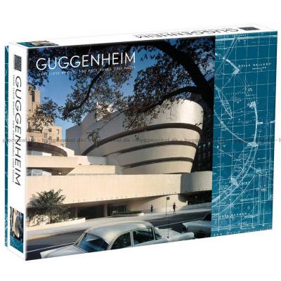 Wright: Guggenheim - Dobbelsidet, 500 brikker