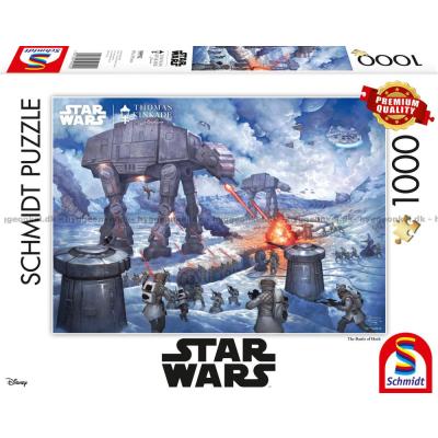 Star Wars: Kinkade - Hoth, 1000 brikker