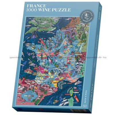 Vin: Frankrike, 1000 brikker
