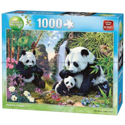 Read: Pandafamilien, 1000 brikker