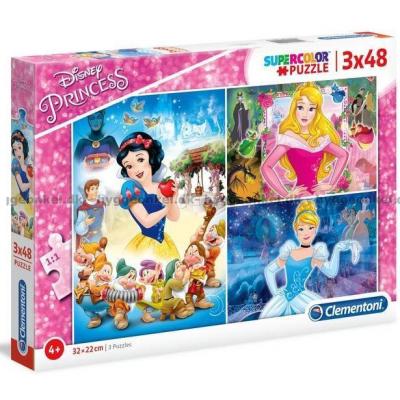 Disney-prinsesser, 3x48 brikker