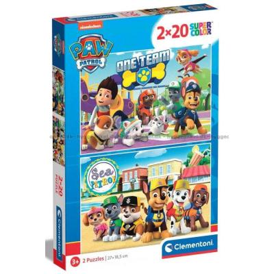 Paw Patrol, 2x20 brikker