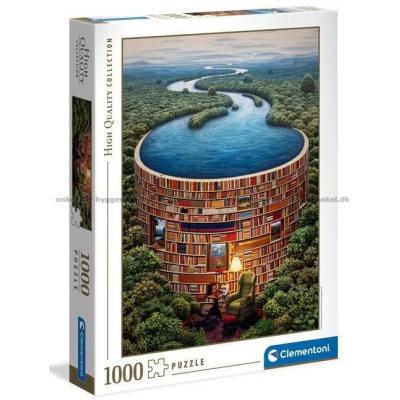 Yerka: Det naturskjønne biblioteket, 1000 brikker