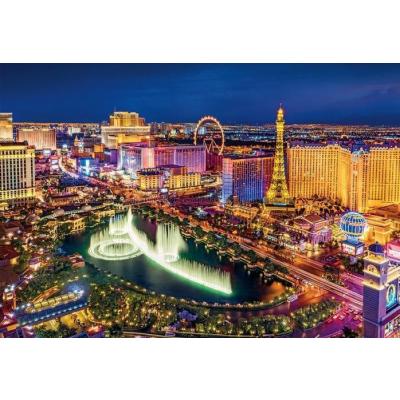 Bilde av Las Vegas på kvelden, 6000 brikker