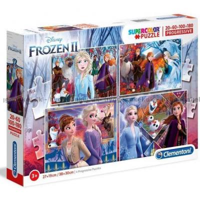 Disney: Frost 2 - Venner, 4-i-1, 20 brikker