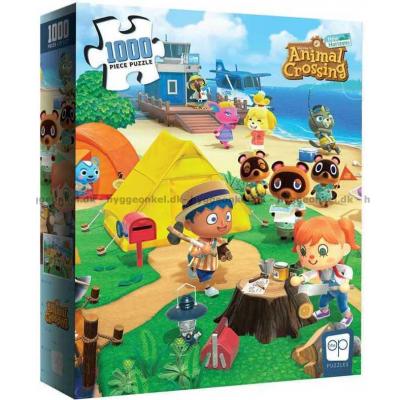 Animal Crossing: New Horizons - Hygger seg, 1000 brikker