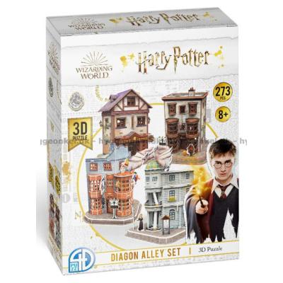 3D: Harry Potter - Diagonalstredet, 273 brikker