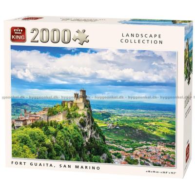 San Marino: Guaita, 2000 brikker