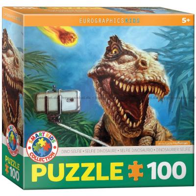 Dinosaurer: Selfie, 100 brikker