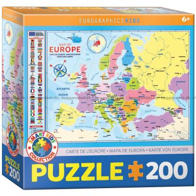 Europakart, 200 brikker
