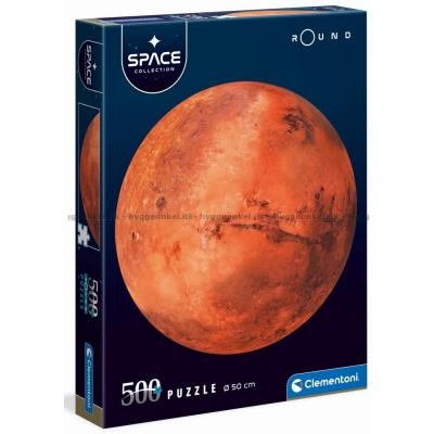 Nasa: Mars - Rundt puslespill, 500 brikker