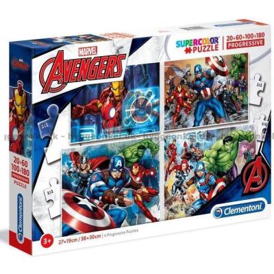 Marvel: Avengers, 4-i-1, 20 brikker