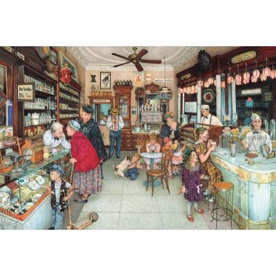 Bilde av Brabeau: Kafé, 1000 brikker