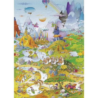 Bilde av Mordillo: Idyll ved elven, 1000 brikker