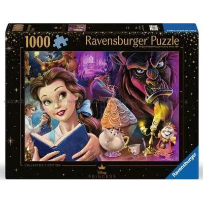 Disney-prinsesser: Heltinner - Belle, 1000 brikker