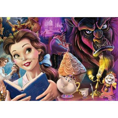Bilde av Disney-prinsesser: Heltinner - Belle, 1000 brikker