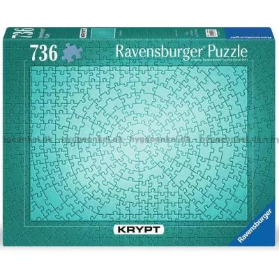 Krypt: Metallisk mint, 736 brikker