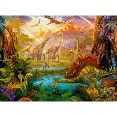 Bilde av Her bor dinosaurene, 500 brikker